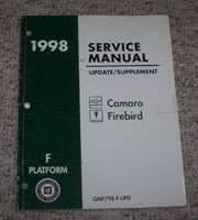 1998 Chevrolet Camaro Service Manual Update Supplement