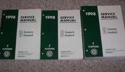 1998 Pontiac Firebird & Trans Am Service Manual