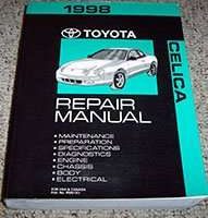 1998 Toyota Celica Service Repair Manual
