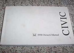 1998 Honda Civic Sedan Owner's Manual
