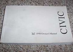 1998 Honda Civic Coupe Owner's Manual