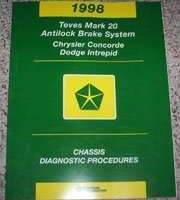 1998 Chrysler Concorde Teves Mark 20 ABS Chassis Diagnostic Procedures