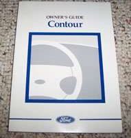 1998 Ford Contour Owner's Manual