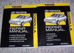 1998 Toyota Corolla Service Repair Manual