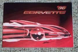 1998 Chevrolet Corvette Owner's Operator Manual User Guide