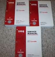 1998 Chevrolet Corvette Shop Service Repair Manual