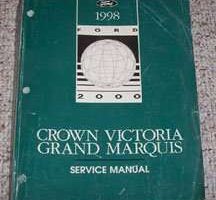 1998 Ford Crown Victoria Service Manual