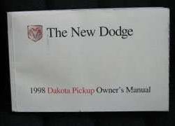 1998 Dodge Dakota Owner's Manual