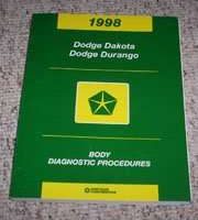 1998 Dodge Dakota & Durango Body Diagnostic Procedures