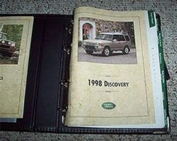 1998 Land Rover Discovery Owner's Manual Set