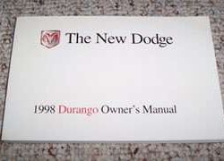 1998 Dodge Durango Owner's Manual