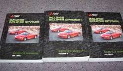 1998 Mitsubishi Eclipse & Eclipse Spyder Service Manual