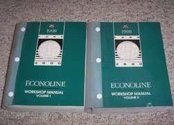 1998 Ford Econoline E-150, E-250 & E-350 Shop Service Repair Manual