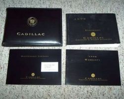 1998 Cadillac Eldorado Owner's Manual Set