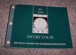 1998 Ford Escort Coupe Electrical Wiring Diagrams Troubleshooting Manual