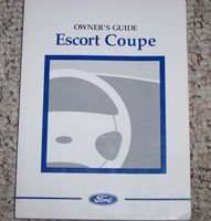 1998 Ford Escort Coupe Owner's Manual