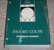 1998 Ford Escort Coupe Service Manual