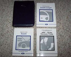 1998 Ford Escort Coupe Owner's Manual Set