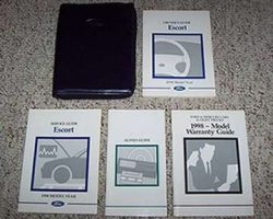 1998 Ford Escort Owner's Manual Set