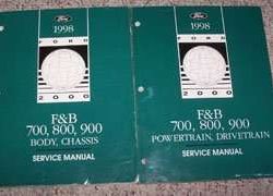 1998 Ford B-Series Truck Service Manual