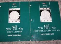 1998 Ford F-800 Truck Service Manual