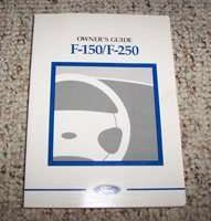 1998 Ford F-150 & F-250 Truck Owner's Manual