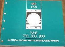 1998 Ford F & B 700, 800 & 900 Electrical & Vacuum Troubleshooting Wiring Manual