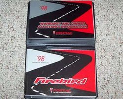 1998 Pontiac Firebird & Trans Am Owner's Manual Set