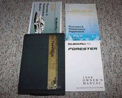 1998 Subaru Forester Owner's Manual Set