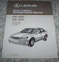 1998 Lexus GS400 & GS300 Body Collsion Damage Repair Manual