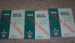 1998 Oldsmobile Achieva Service Manual