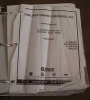 1998 Jeep Grand Cherokee Mopar Parts Catalog Binder