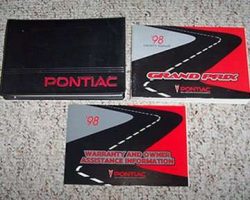 1998 Pontiac Grand Prix Owner's Manual Set
