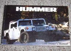 1998 Hummer H1 Owner's Manual
