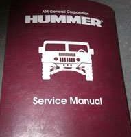 1998 Hummer H1 Service Manual