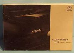 1998 Acura Integra 3-Door Owner's Manual