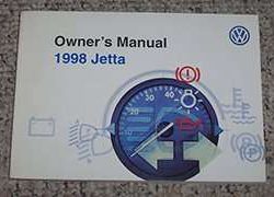1998 Volkswagen Jetta Owner's Manual