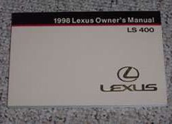 1998 Lexus LS400 Owner's Manual