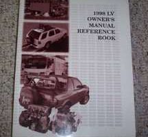 1998 Isuzu Oasis Owner's Manual Reference Book