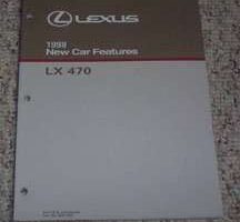 1998 Lexus LX470 New Car Features Manual