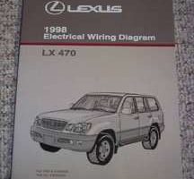 1998 Lexus LX470 Electrical Wiring Diagram Manual