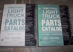 1998 Ford Econoline E-150, E-250 & E-350 Parts Catalog Text & Illustrations