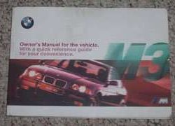 1998 BMW M3 Owner's Manual