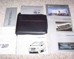 1998 Mercedes Benz ML320 M-Class Owner's Manual Set