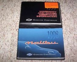 1998 Chevrolet Malibu Owner's Manual Set
