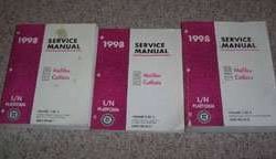 1998 Oldsmobile Cutlass Service Manual