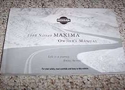 1998 Nissan Maxima Owner's Manual