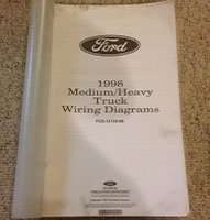 1998 Ford Medium & Heavy Duty Trucks Large Format Wiring Diagrams Manual