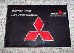 1998 Mitsubishi Montero Sport Owner's Manual