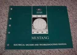 1998 Ford Mustang Electrical Wiring Diagrams Troubleshooting Manual